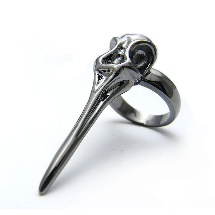 Hummingbird Skull Ring