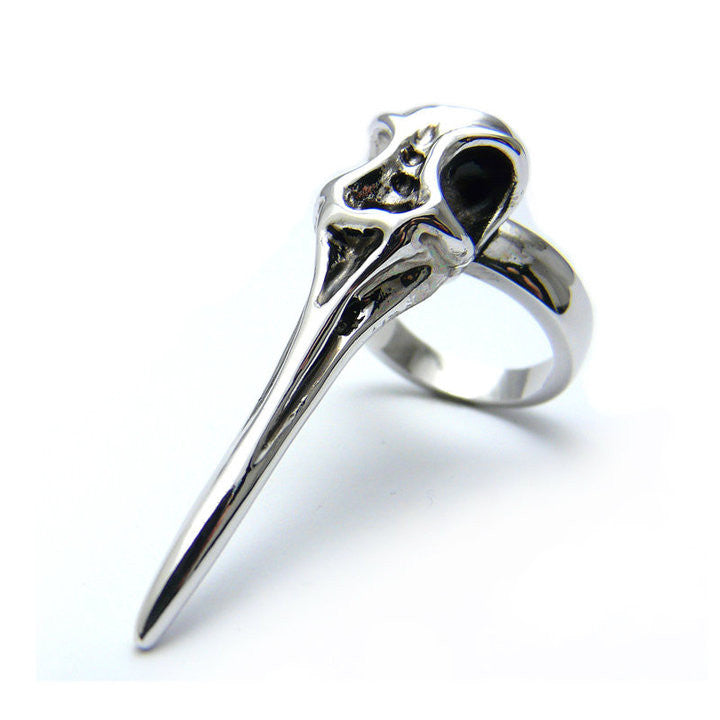 Hummingbird Skull Ring