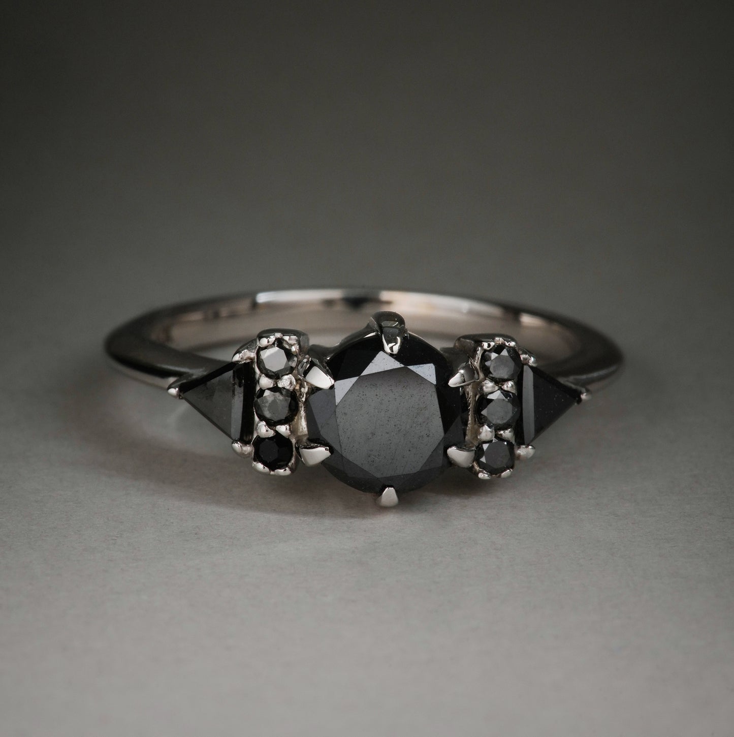 Black Diamond Siouxsie Ring