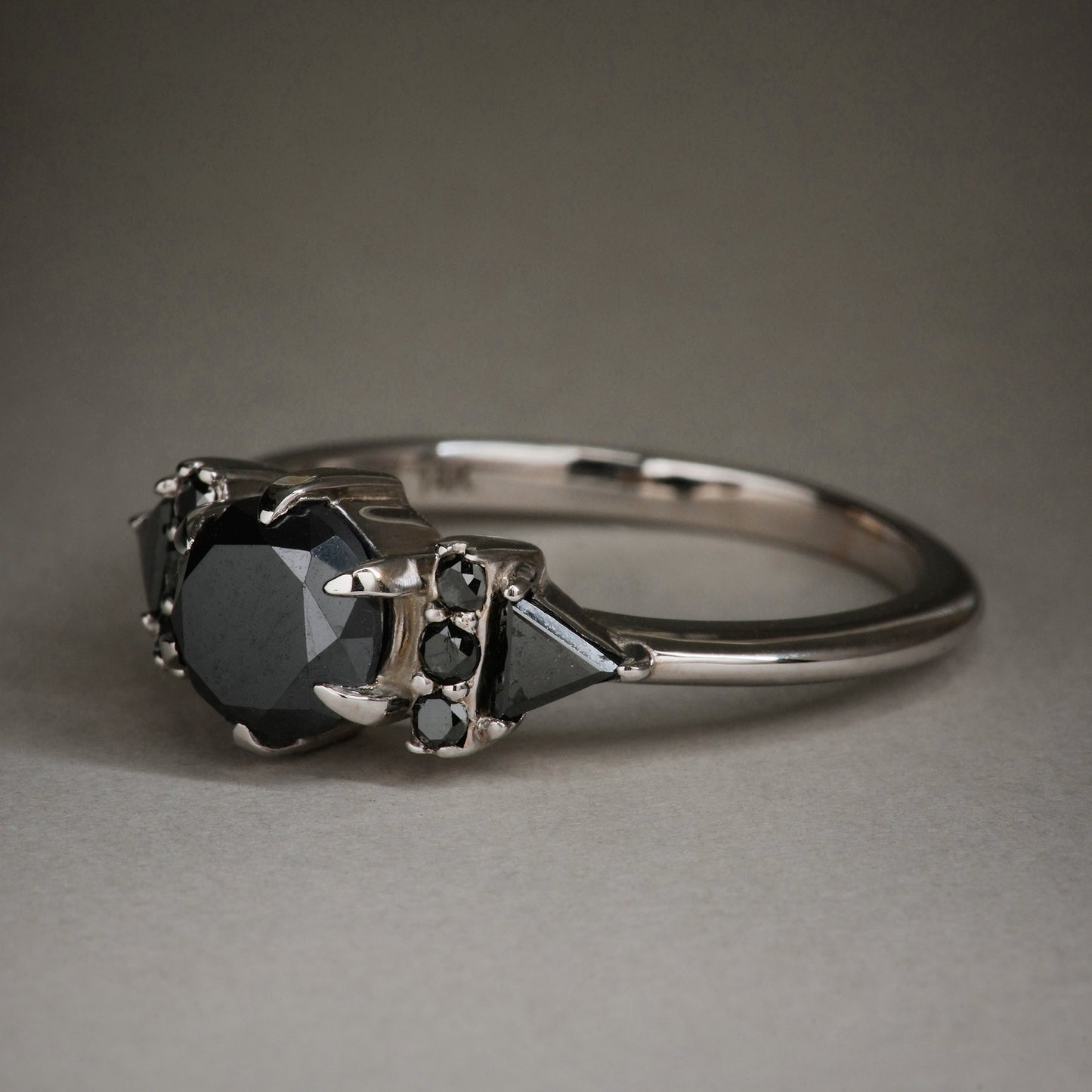 Black Diamond Siouxsie Ring