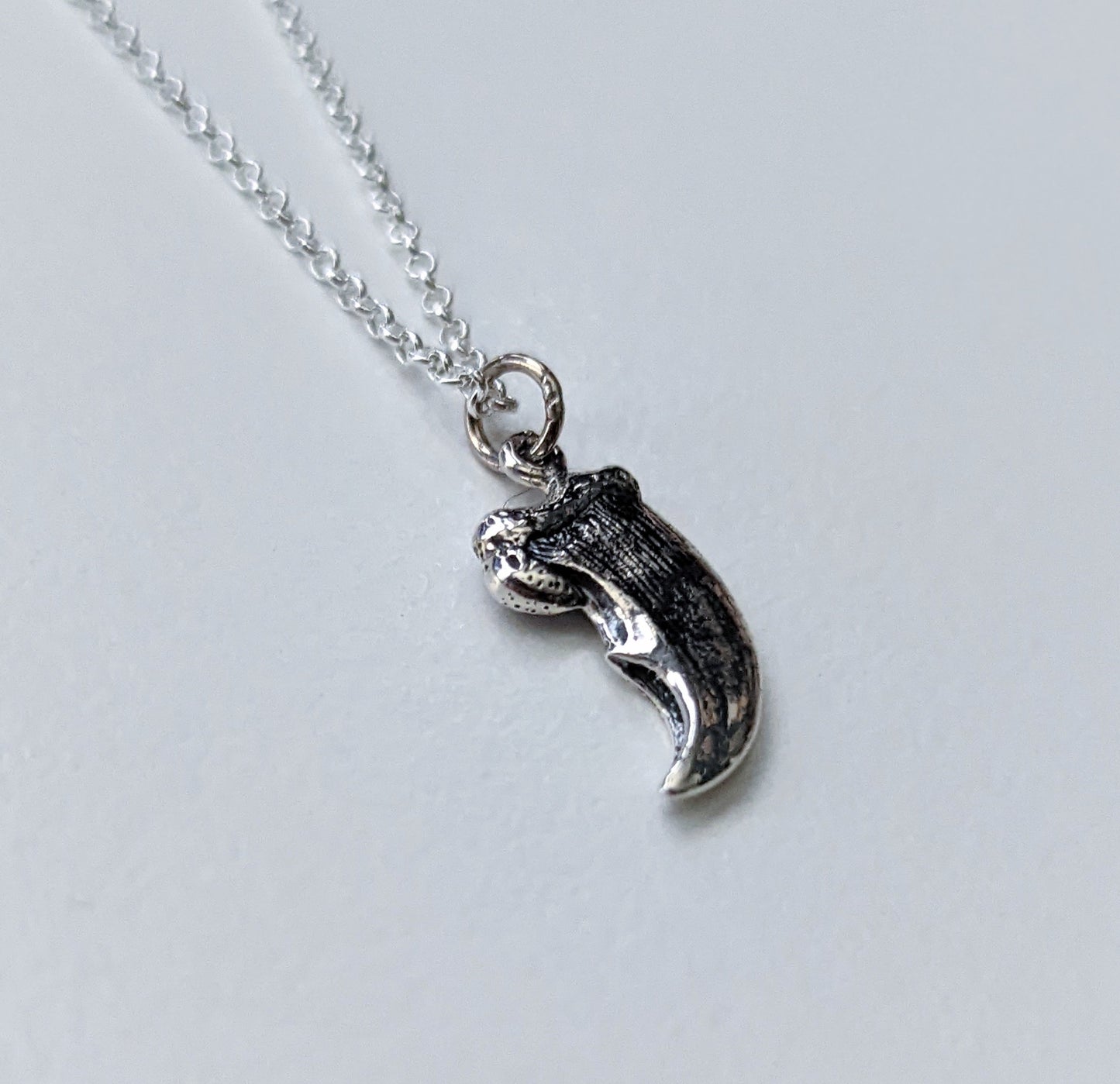 Sterling Claw Necklace