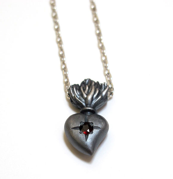 Sacred Burning Heart Necklace