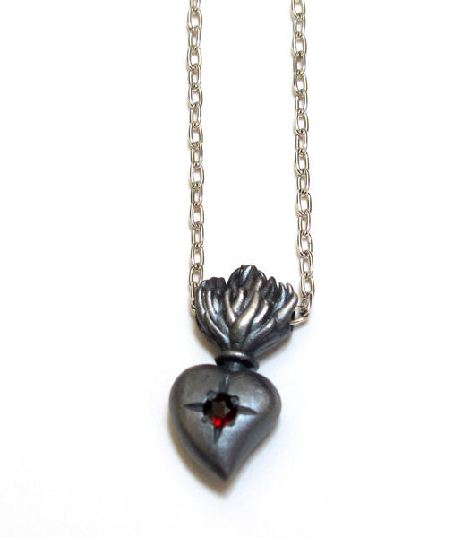 Sacred Burning Heart Necklace