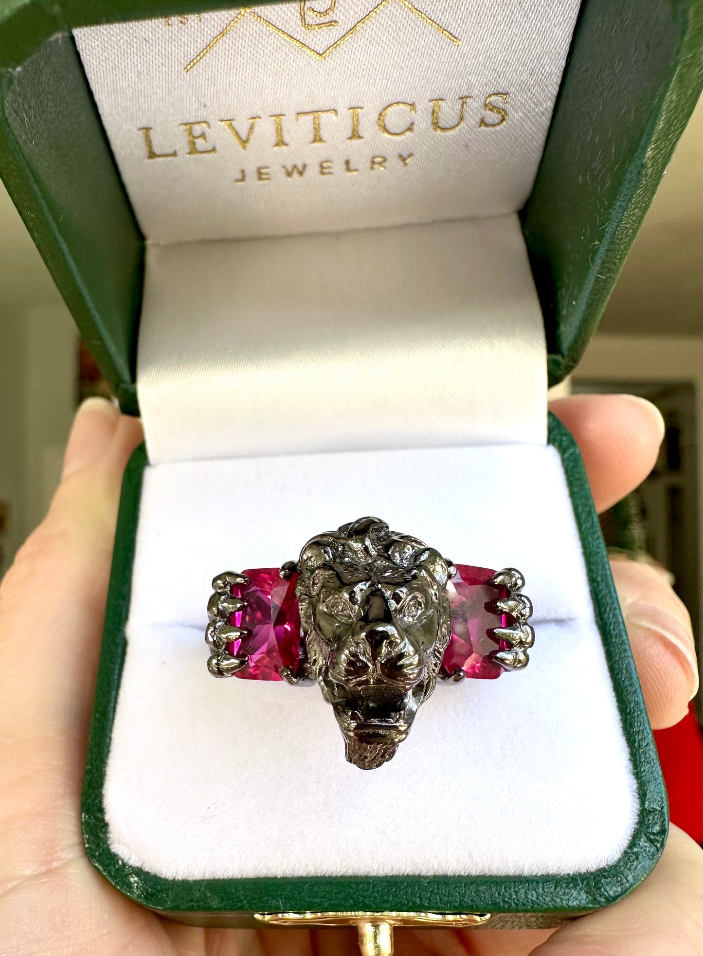 Ferocious Lion Ring