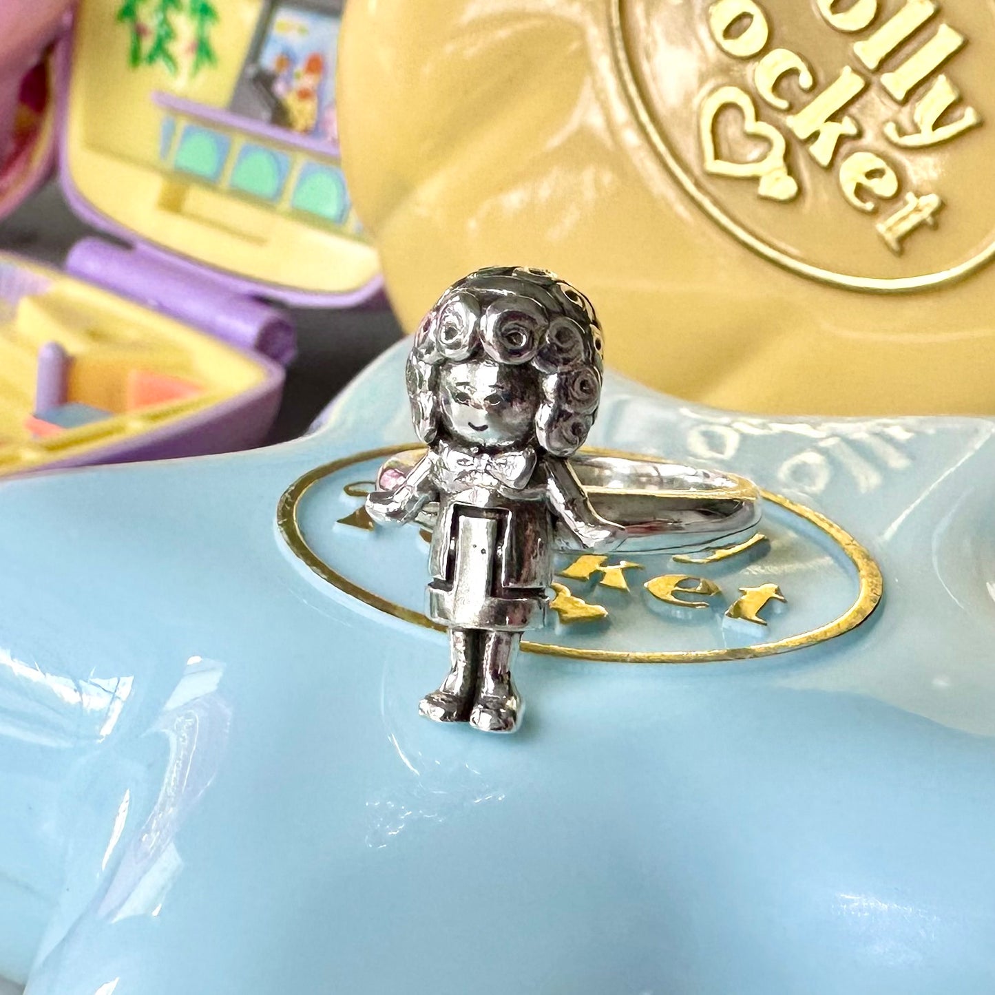 Sterling Silver Polly Doll Ring