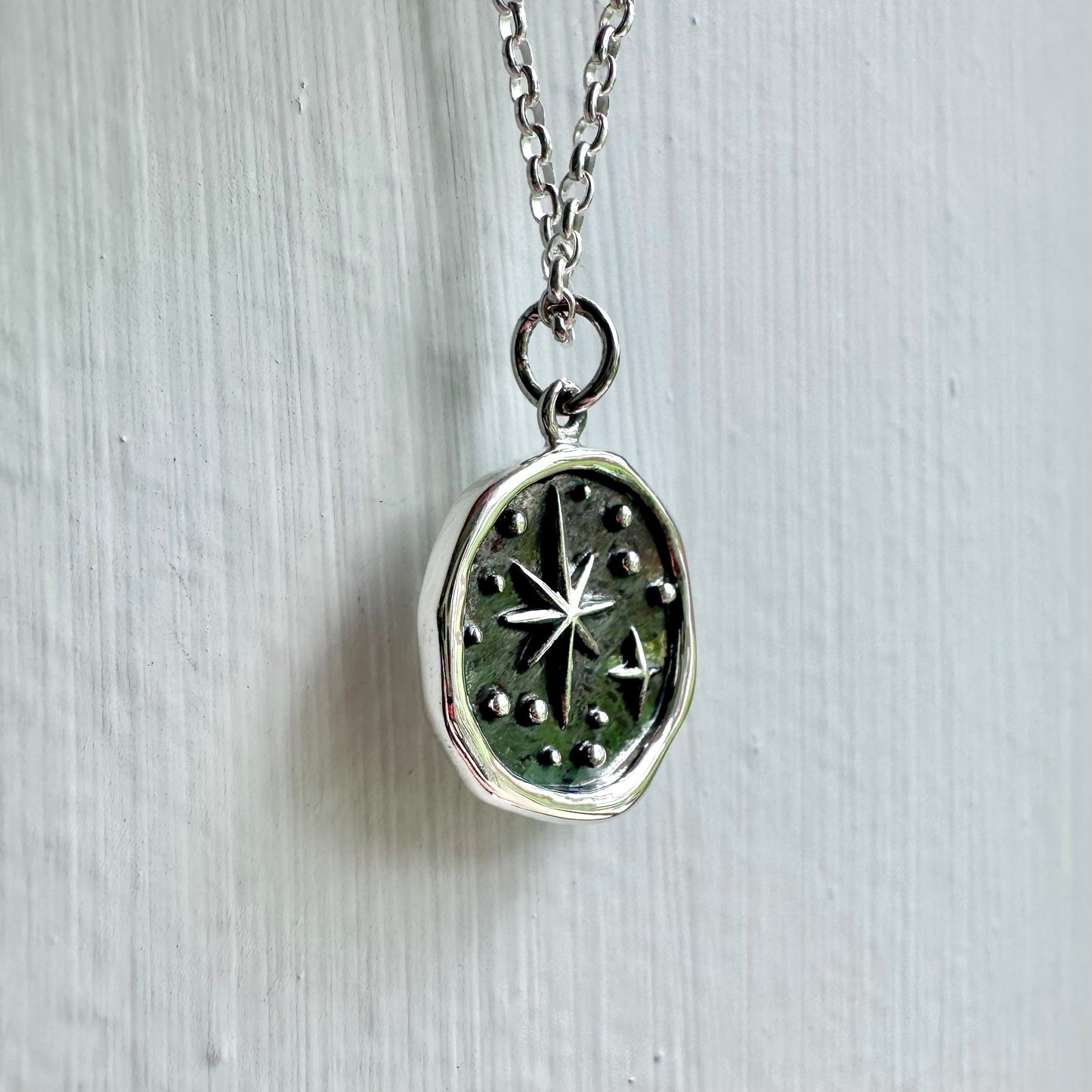 Twinkle Wax Seal Necklace