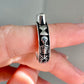 Immediate Shipping Skeletal Memento Mori Ring Sz 8.5