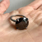 Immediate Ship Dark Crystal Talon Ring Sz 4