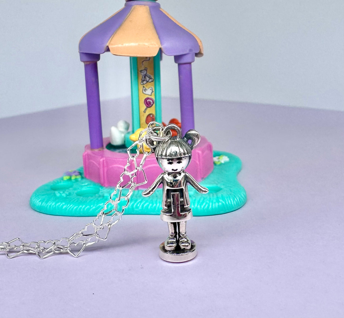 Polly Pocket Doll Necklace