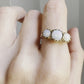 Antique Victorian Opal Trilogy Ring