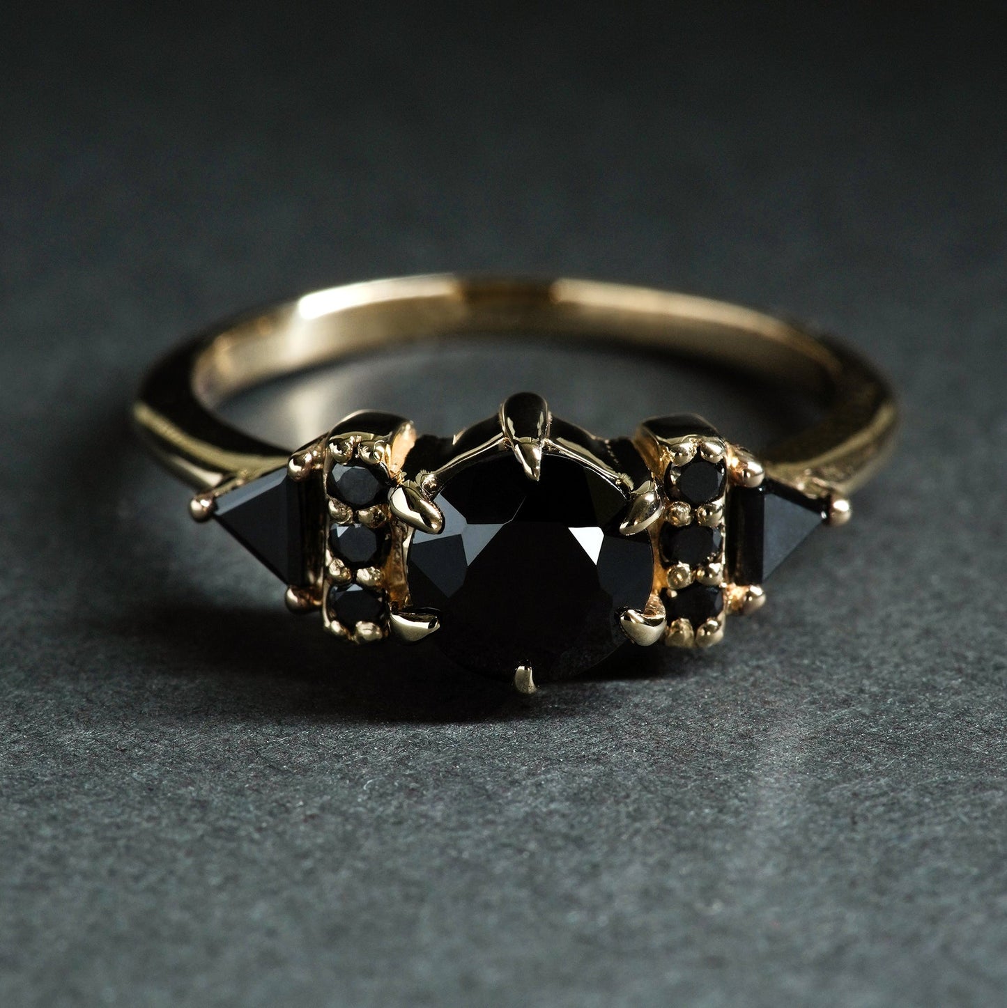 Black Diamond Siouxsie Ring