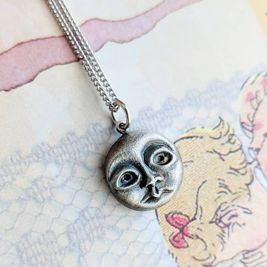 Man In the Moon Necklace