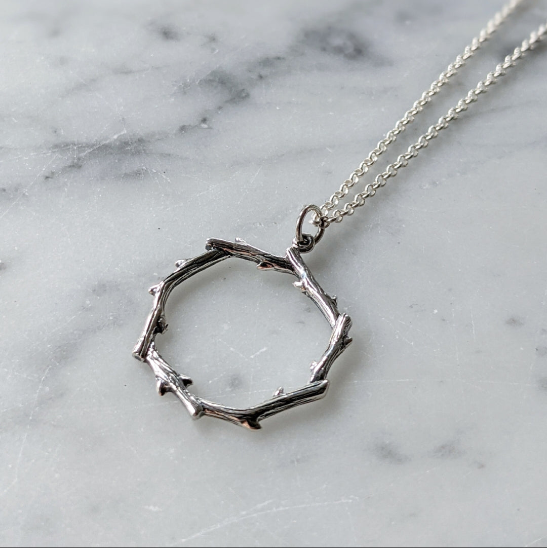 Ring of Thorns Necklace