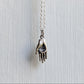Sterling Hand Charm Necklace