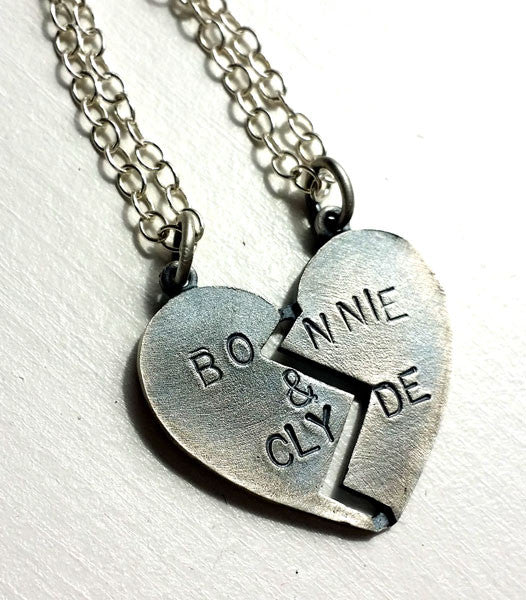 Bonnie and Clyde Necklaces