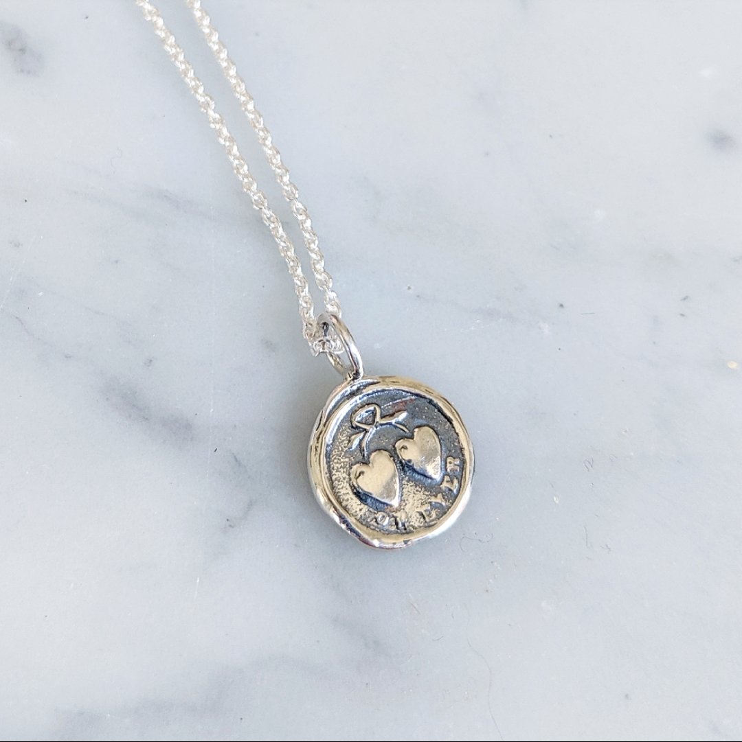 Immediate Ship Forever Wax Seal Necklace