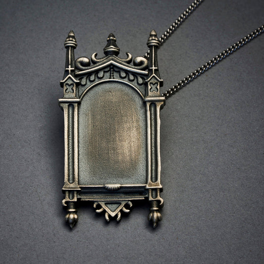 Victorian Frame Pendant Necklace